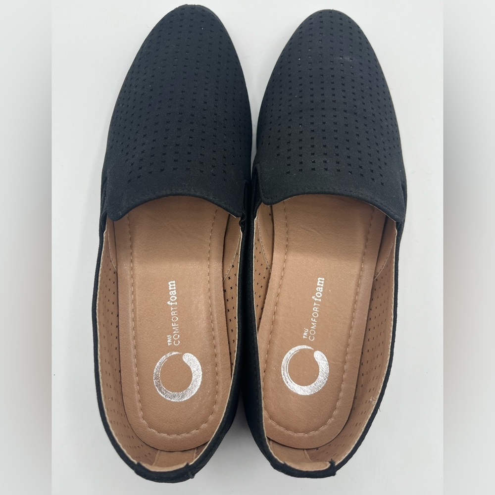 Journee Collection Womens Lucie Tru Comfort Foam Slip On Almond Toe Loafer Flats - Picture 7 of 7